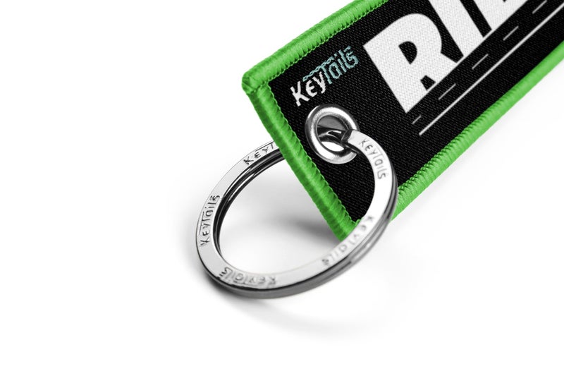 KEYTAILS Keychains, Premium Quality Key Tag for Motorcycle, Scooter, ATV, UTV [Turn Me On, Ride Me] - Image 5